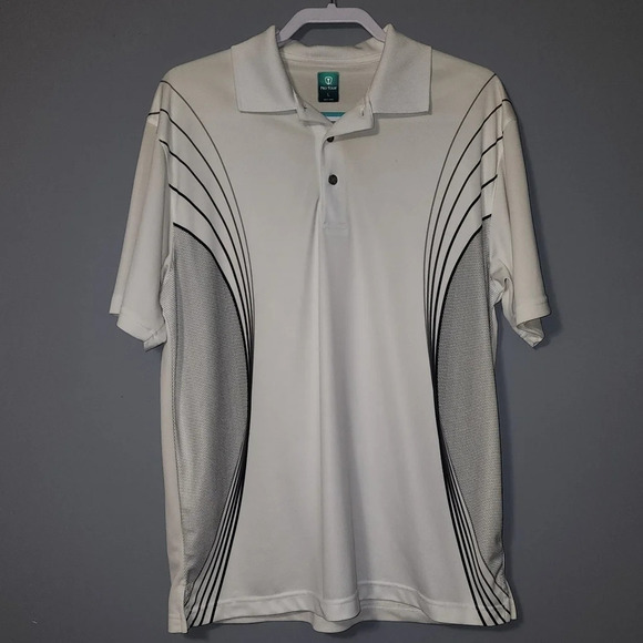 Pro Tour Collared Polo Shirt, Men's Large - Picture 1 of 4